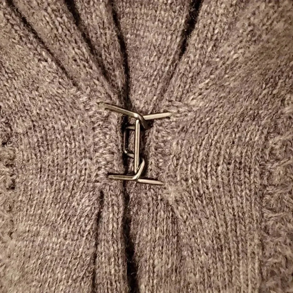 SIONI longngrey cardigan with a shawl neck Size XL - Picture 6 of 6